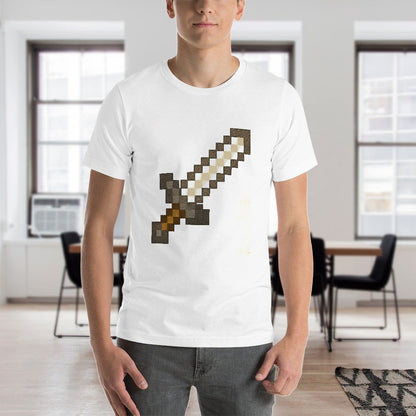 Men's 100% Cotton Short Sleeve T-Shirt with Unique Printed Design Breathable Comfortable Fit Casual Tee Great for Fitness Travel Events Gift for Him