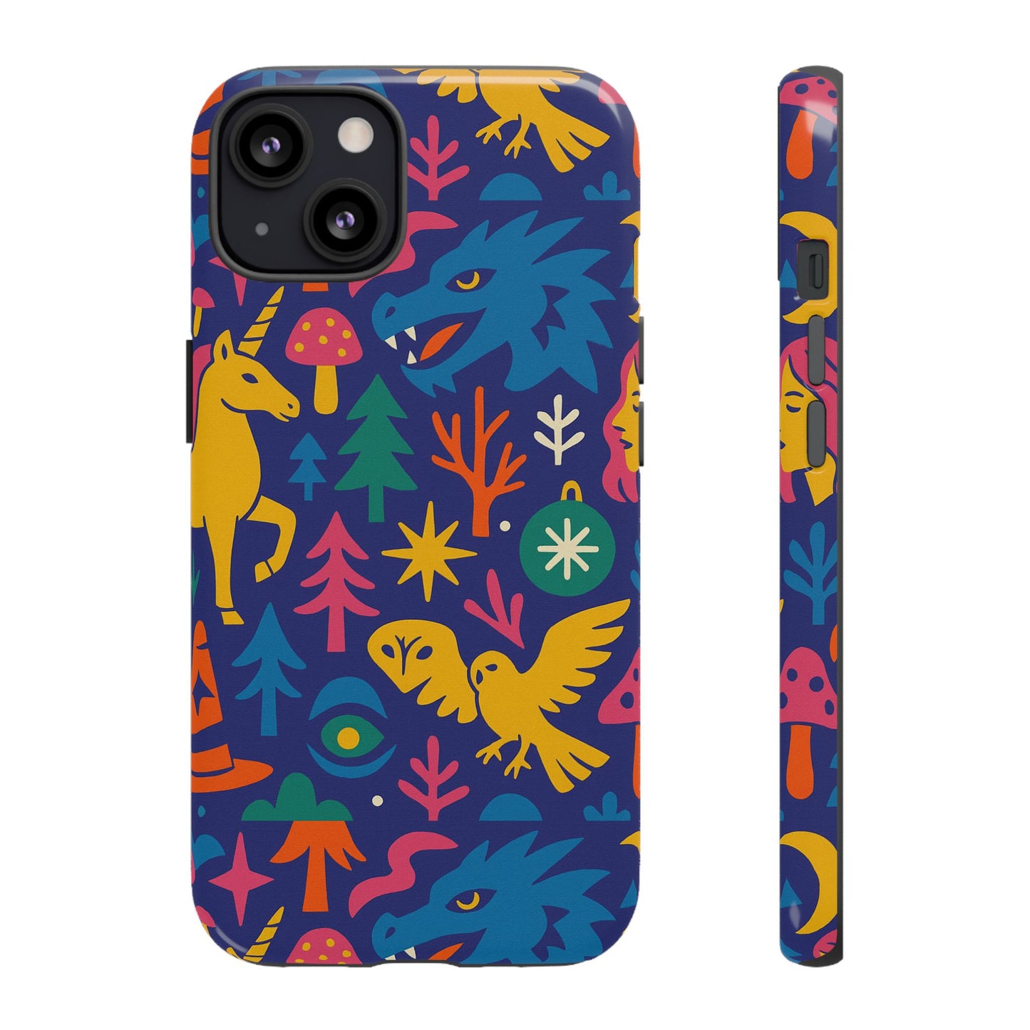 vibrant retro 3d wrap protective phone case with funky multicolour design stylish accessory for self-expression compatible with iphone 13, 14, 15 & 16 – all models including pro, pro max & plus
