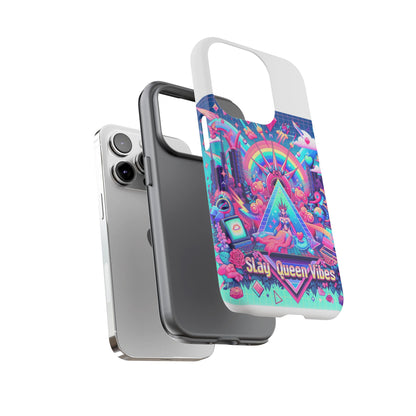 Slay Queen Vibes 3D Wrap Protective Phone Case for Women