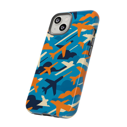 Vibrant Aviation-Themed Protective Phone Case with 3D Wrap Design – Stylish Accessory for Self-Expression – Compatible with iPhone 13, 14, 15 & 16 – all models including Pro, Pro Max & Plus