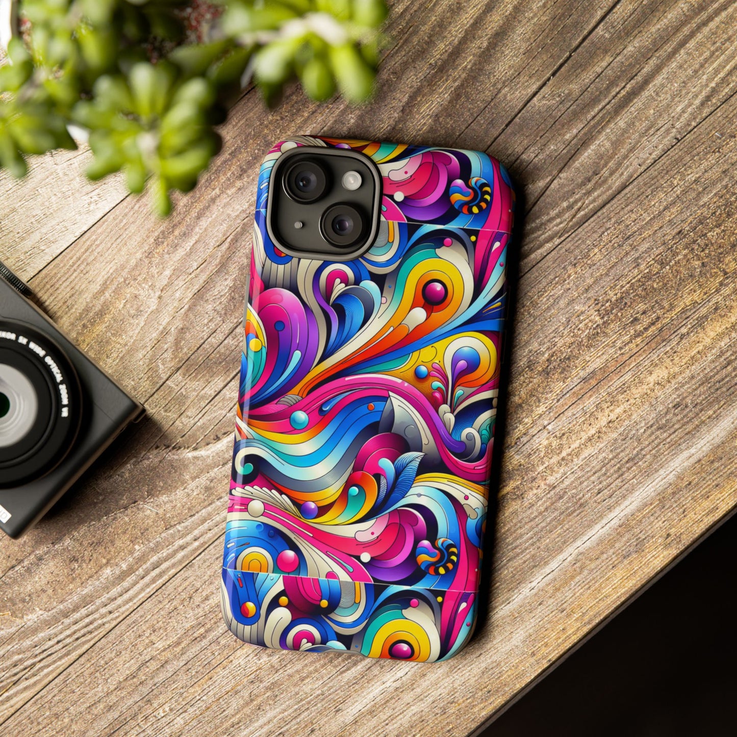 pink pattern image 3 phone case with vibrant 3d wrap design for stylish protection