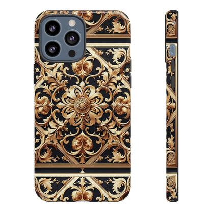 Pattern Image 5 Vibrant 3D Phone Case for Android and iPhone with Ornate Baroque Design Compatible with iPhone 13, 14, 15 & 16 – all models including Pro, Pro Max & Plus