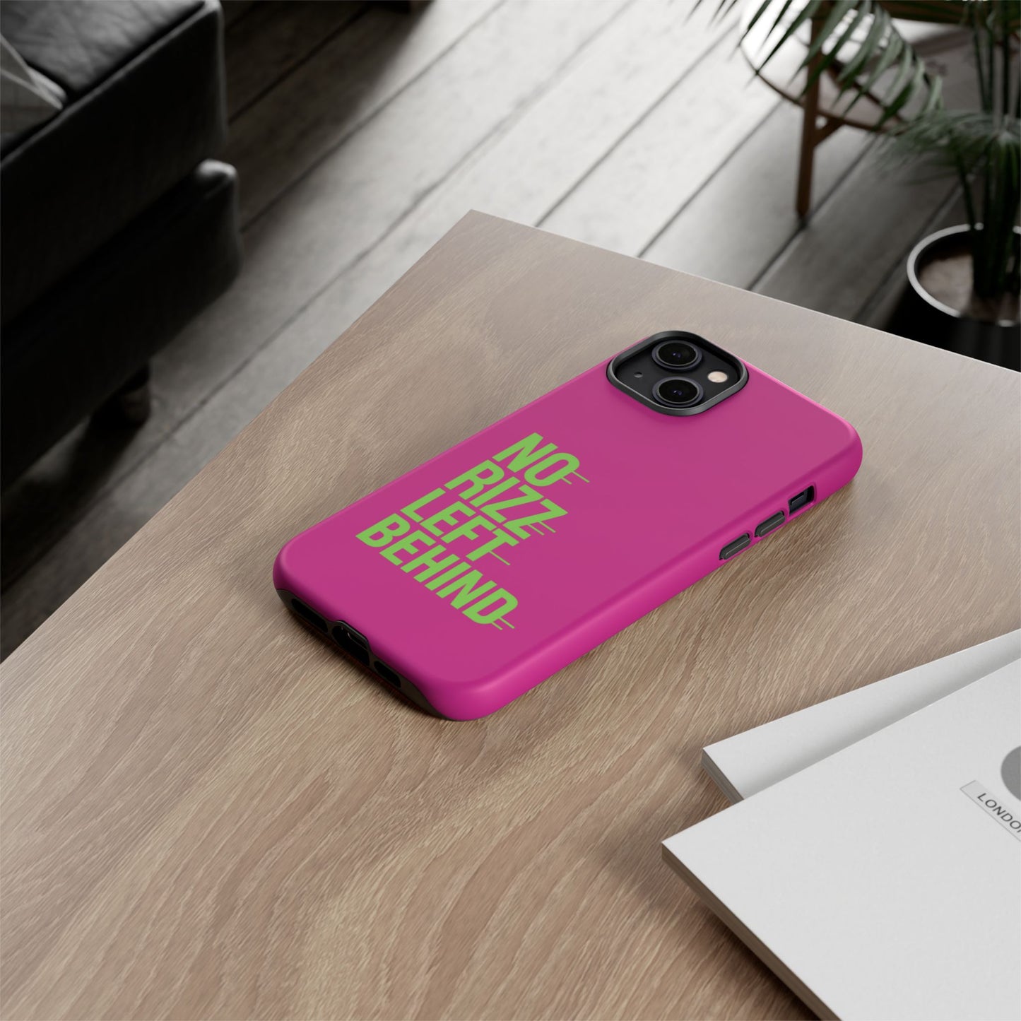 tough cases - no rizz left behind phone case for ultimate protection and style