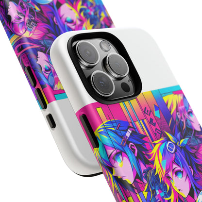 Cap-Free Culture Protective Phone Case with 3D Wrap Design, Durable Silicone Liner, UV Resistant, Ideal Gift for Anime and Comic Fans