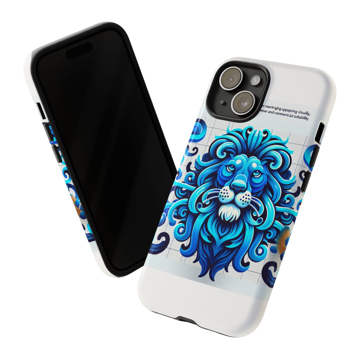 vibrant 3d lion art phone case for stylish protection and self-expression compatible with iphone 13, 14, 15 & 16 – all models including pro, pro max & plus