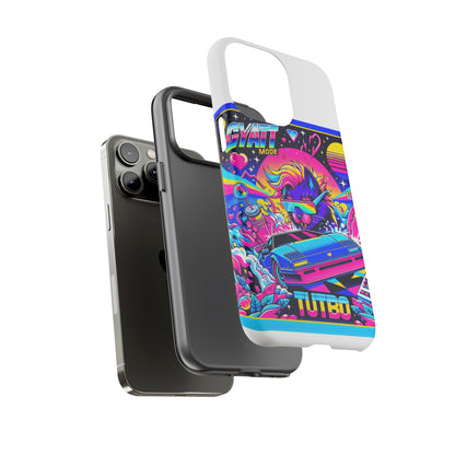 Gyatt Mode Turbo 3D Wrap Protective Phone Case for Anime Fans, Durable TPU Silicone, UV Protected, Shock Absorption, Glossy or Matte Finish, Unique Gift Idea