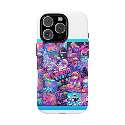 Sigma Sprinting Vibrant Protective Phone Case for Smartphones, 3D Wrap Design with UV Protection, Durable Shock Absorbent Material, Ideal Gift for Anime and Comic Lovers