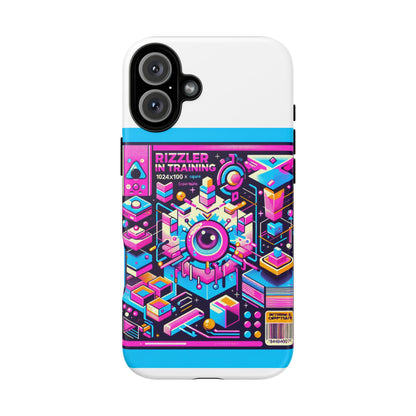 Rizzler In Training 3D Wrap Protective Phone Case for Anime Lovers