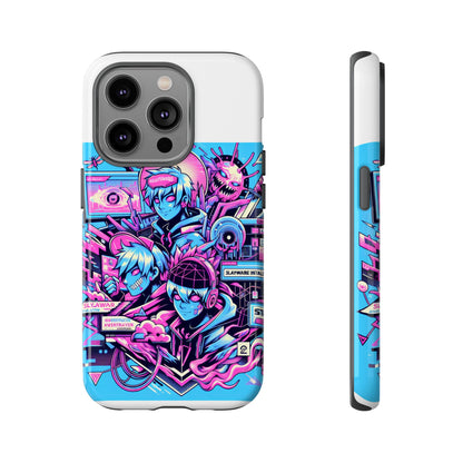 Slayware Installed Protective Phone Case with 3D Wrap Design for Anime and Comic Culture Lovers