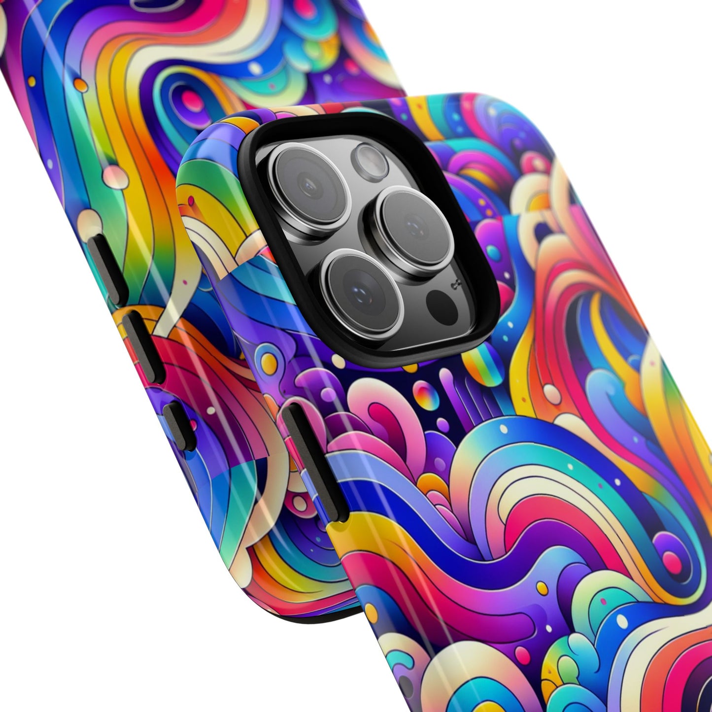 pink pattern image 4 phone case with 3d wrap and shock protection for smartphone accessories