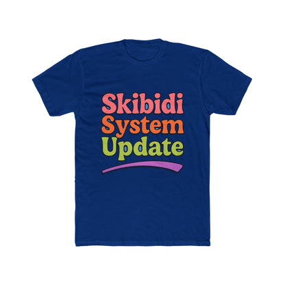 Skibidi System Update Meme Multicolor Unisex T-Shirt - Funny Graphic Tee for All Ages