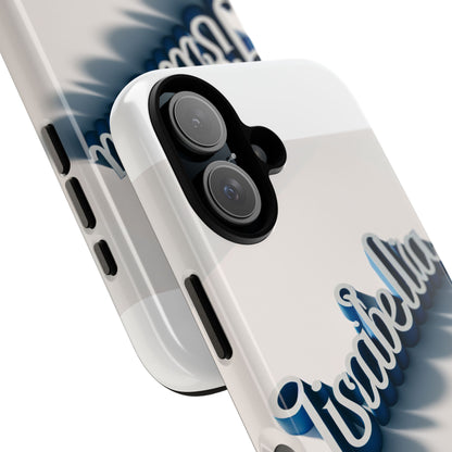 Vibrant 3D Alphabet Design Protective Phone Case in Blue for Unique Style and Self-Expression Compatible with iPhone 13, 14, 15 & 16 – all models including Pro, Pro Max & Plus