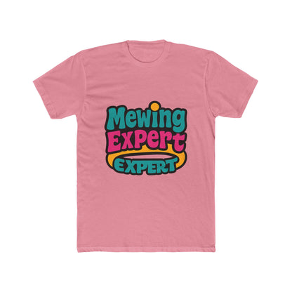 Mewing Expert Unisex T-Shirt - Alphabet Design, Multicolor, Casual Wear, Comfortable Tee for Men and Women, Stylish and Trendy Clothing, Perfect Gift Idea, Premium Quality