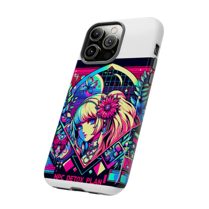 Npc Detox Plan - Vibrant Protective Phone Case for Anime and Comic Lovers, Durable Shock Absorption, UV Protected, Glossy or Matte Finish