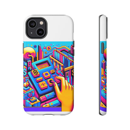 Fantum Finance Dept Protective Phone Case, 3D Wrap Design, Durable Silicone Liner, UV Protected, Ideal Gift for Tech Enthusiasts and Anime Lovers