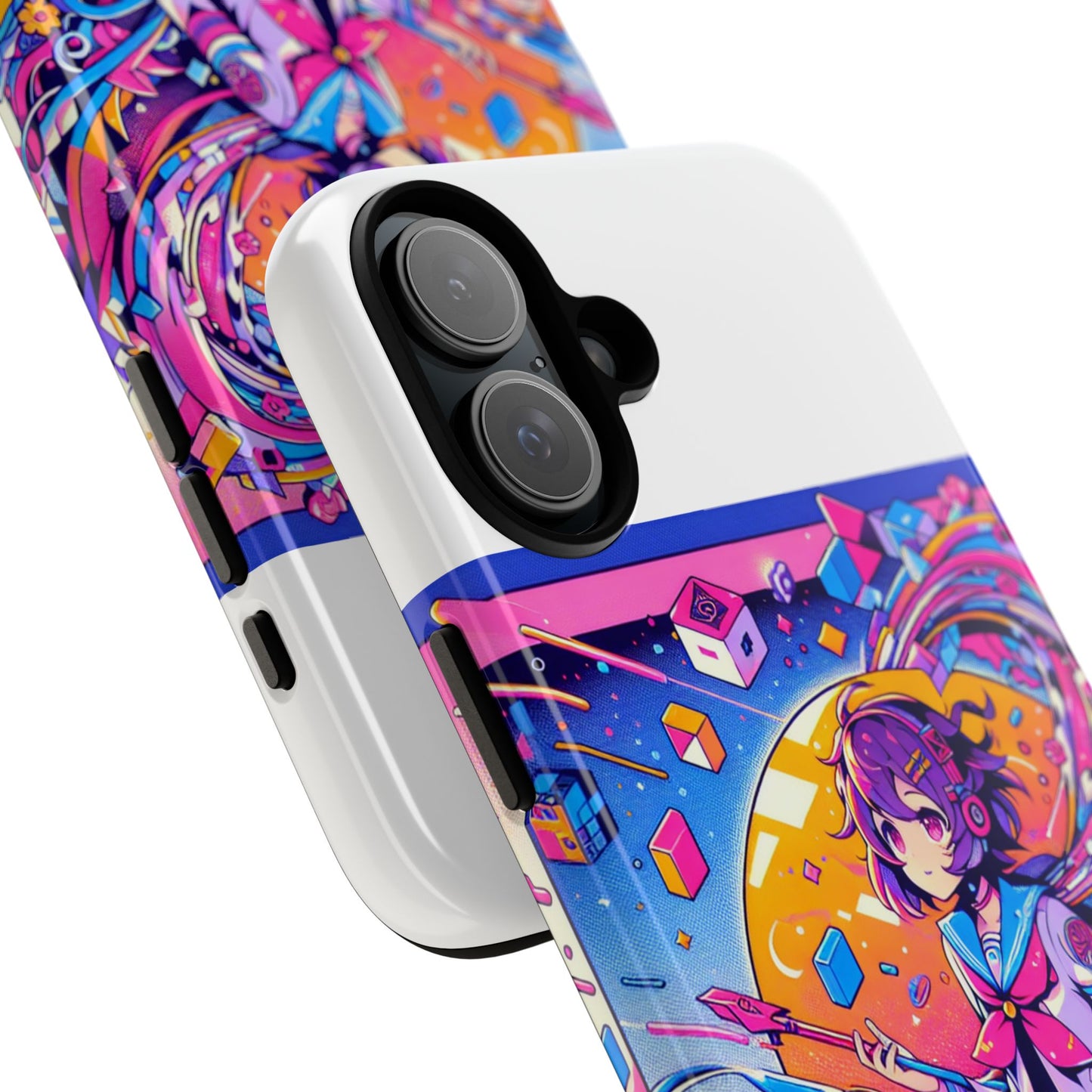 skibidi system update 3d wrap protective phone case for anime and comic fans, durable shock absorption, uv protected, glossy or matte finish
