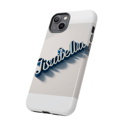 Vibrant 3D Alphabet Design Protective Phone Case in Blue for Unique Style and Self-Expression Compatible with iPhone 13, 14, 15 & 16 – all models including Pro, Pro Max & Plus