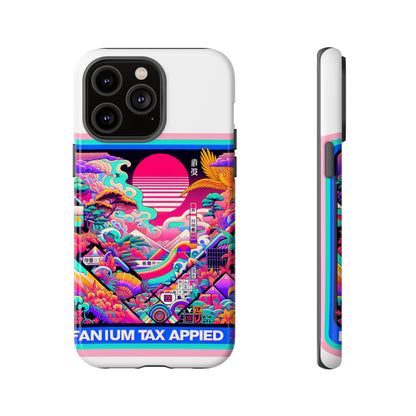 Fanum Tax Applied Protective Phone Case, 3D Wrap Design, Durable Silicone Liner, UV Protected, Shock Absorbing, Fun Anime and Comic Style, Ideal Gift for Tech Enthusiasts