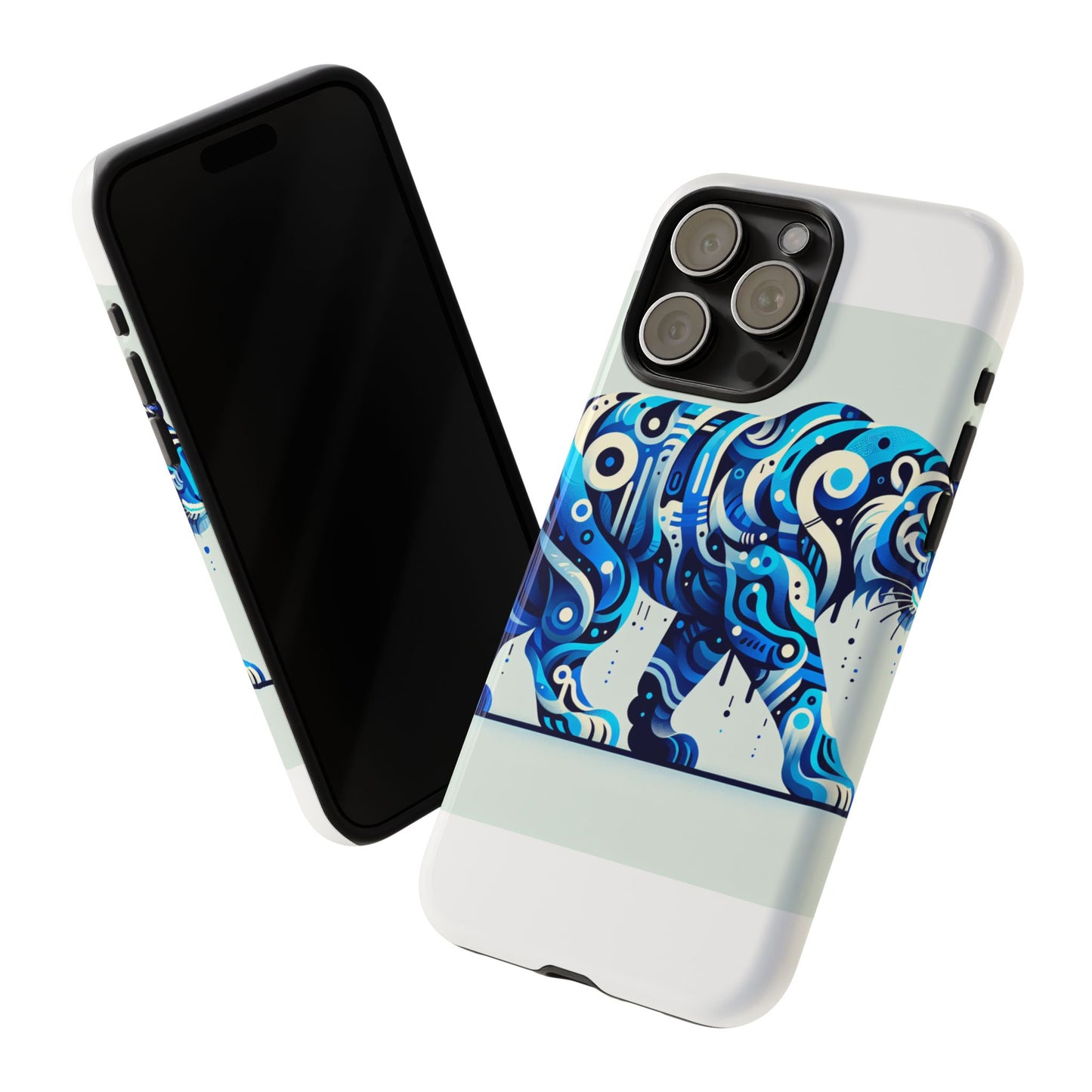 vibrant 3d wrap protective phone case with colourful tiger design stylish accessory for men and women compatible with iphone 13, 14, 15 & 16 – all models including pro, pro max & plus
