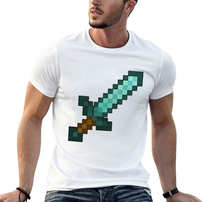 Men's 100% Cotton Short Sleeve T-Shirt with Unique Double-Sided Print Graphic Design for Fitness, Leisure, Travel, and Home - Great Gift for Men, Trendy Casual Unisex Tee