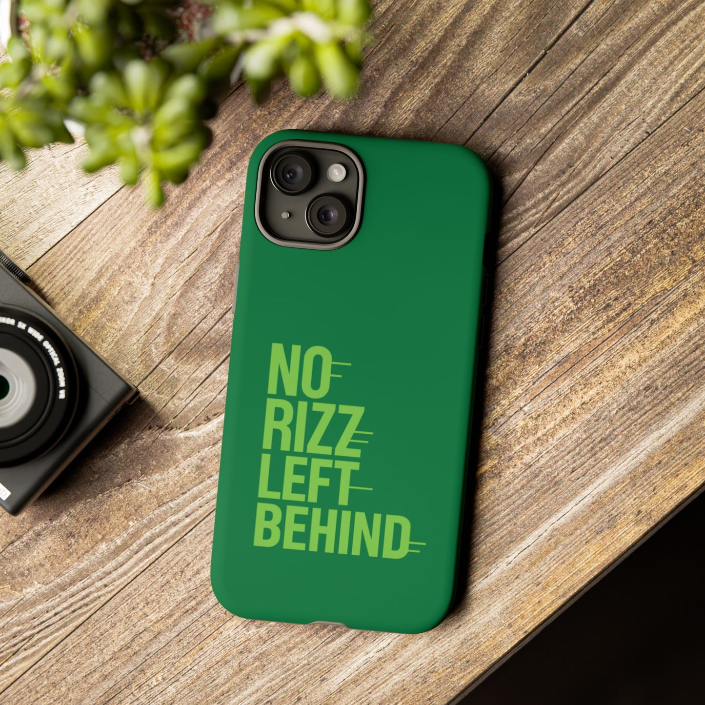 tough cases - no rizz left behind phone case for ultimate protection and style