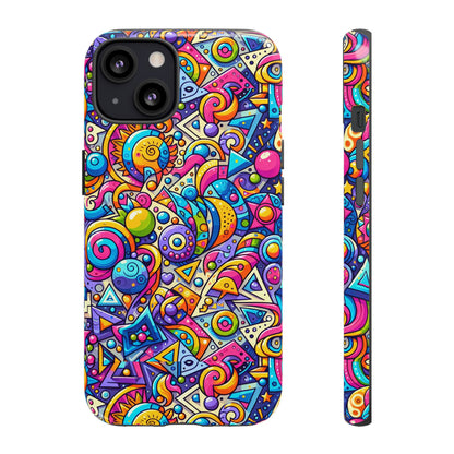 Pattern Image 7 Vibrant Protective Phone Case for Anime and Comic Fans