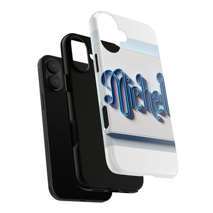 Vibrant 3D Glossy Phone Case in Retro Blue Design Stylish Protection Accessory Compatible with iPhone 13, 14, 15 & 16 – all models including Pro, Pro Max & Plus