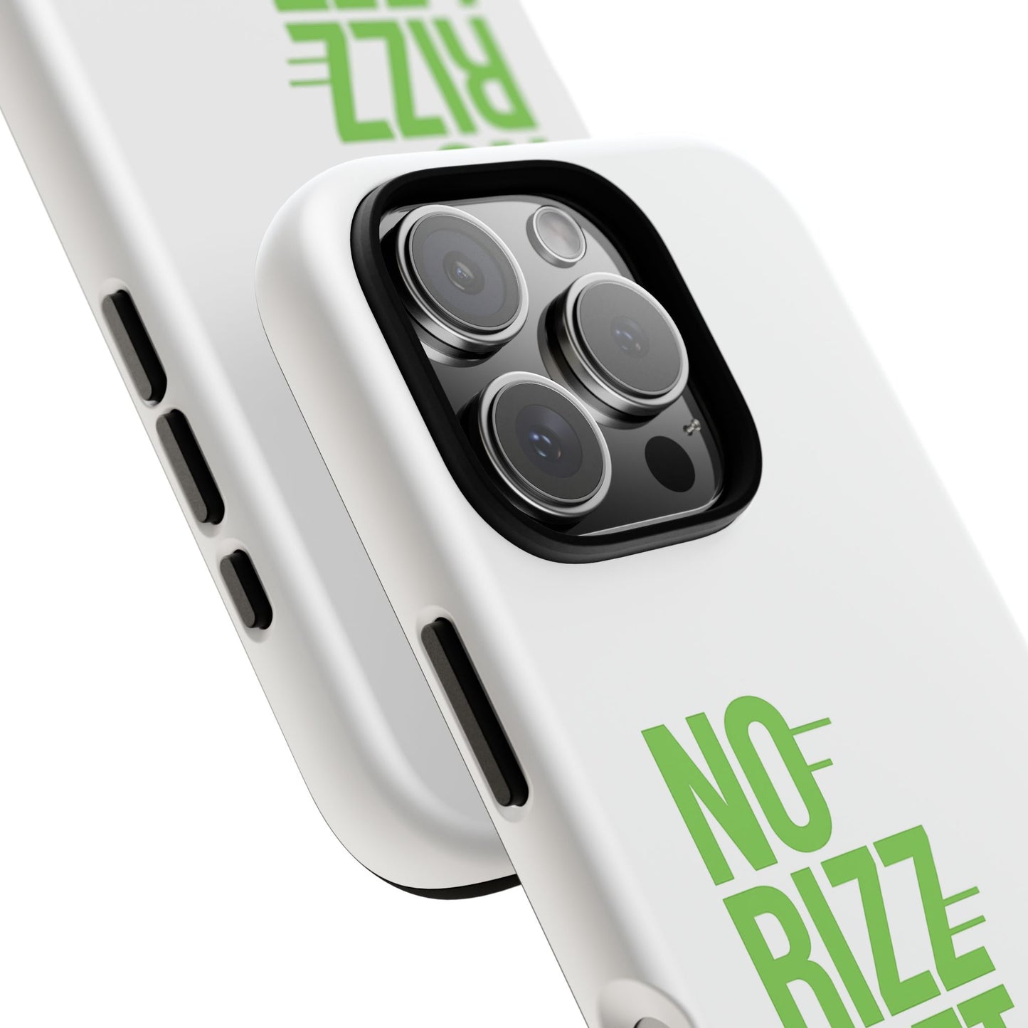 copy of tough cases - no rizz left behind phone case for ultimate protection and style, impact-resistant, dual layer, vibrant design, perfect gift for adults