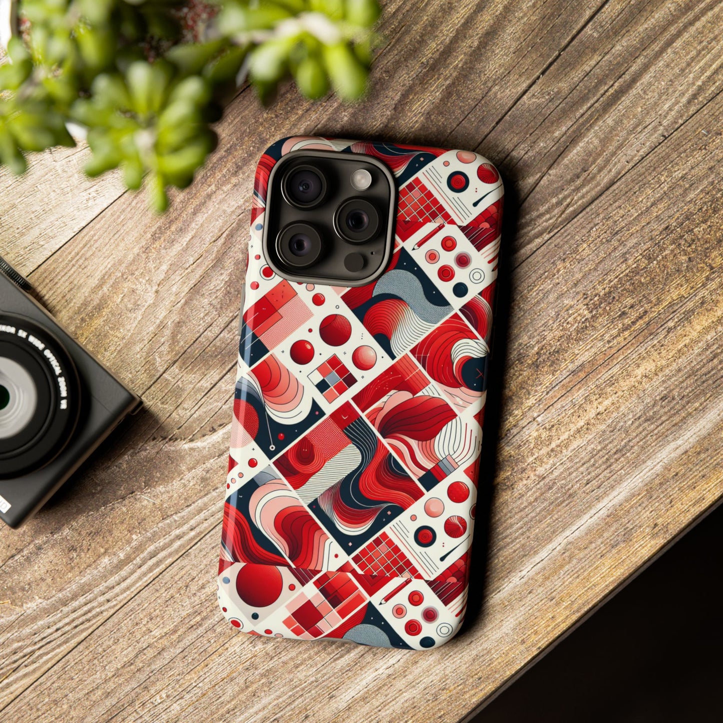 pattern image 7 vibrant 3d wrap phone case for anime and comic fans - bold geometric design for stylish protection compatible with iphone 13, 14, 15 & 16 – all models including pro, pro max & plus