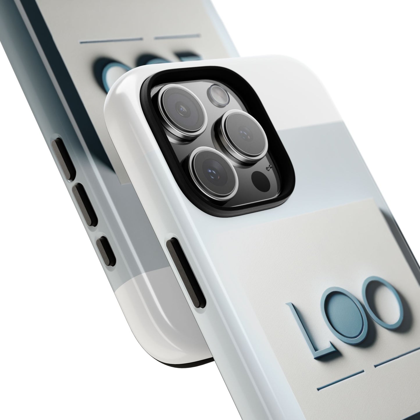 3d wrap protective phone case in blue with modern design for stylish protection compatible with iphone 13, 14, 15 & 16 – all models including pro, pro max & plus