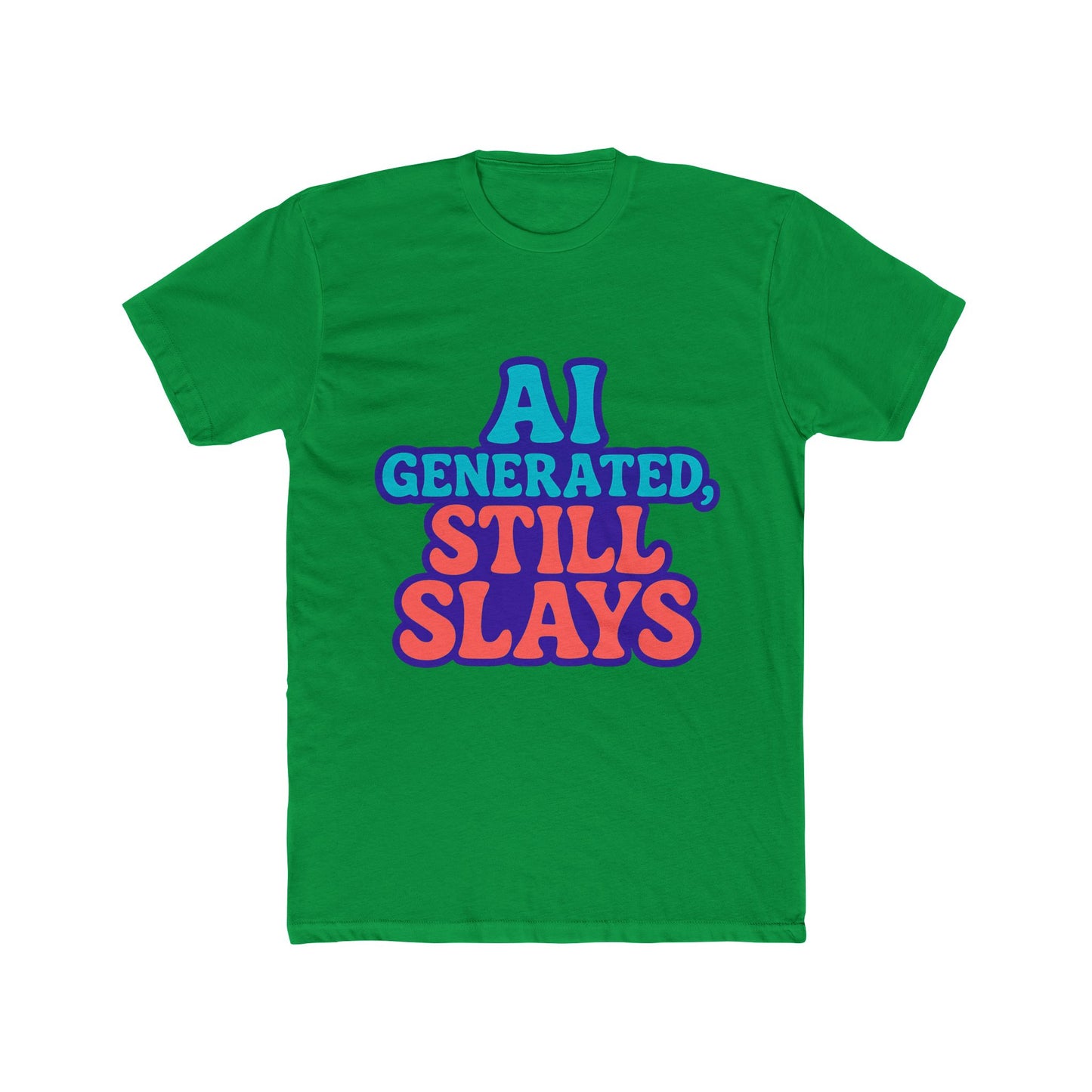ai generated meme unisex t-shirt – multicolor graphic tee for casual wear by men & women