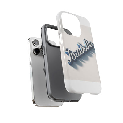Vibrant 3D Alphabet Design Protective Phone Case in Blue for Unique Style and Self-Expression Compatible with iPhone 13, 14, 15 & 16 – all models including Pro, Pro Max & Plus