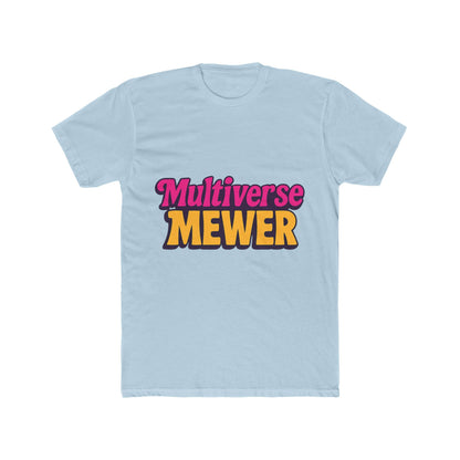 Multiverse Mewer Unisex T-Shirt - Science Fiction Cat Graphic Tee, Multicolor Design - Perfect Sci-Fi Apparel for Cat Lovers
