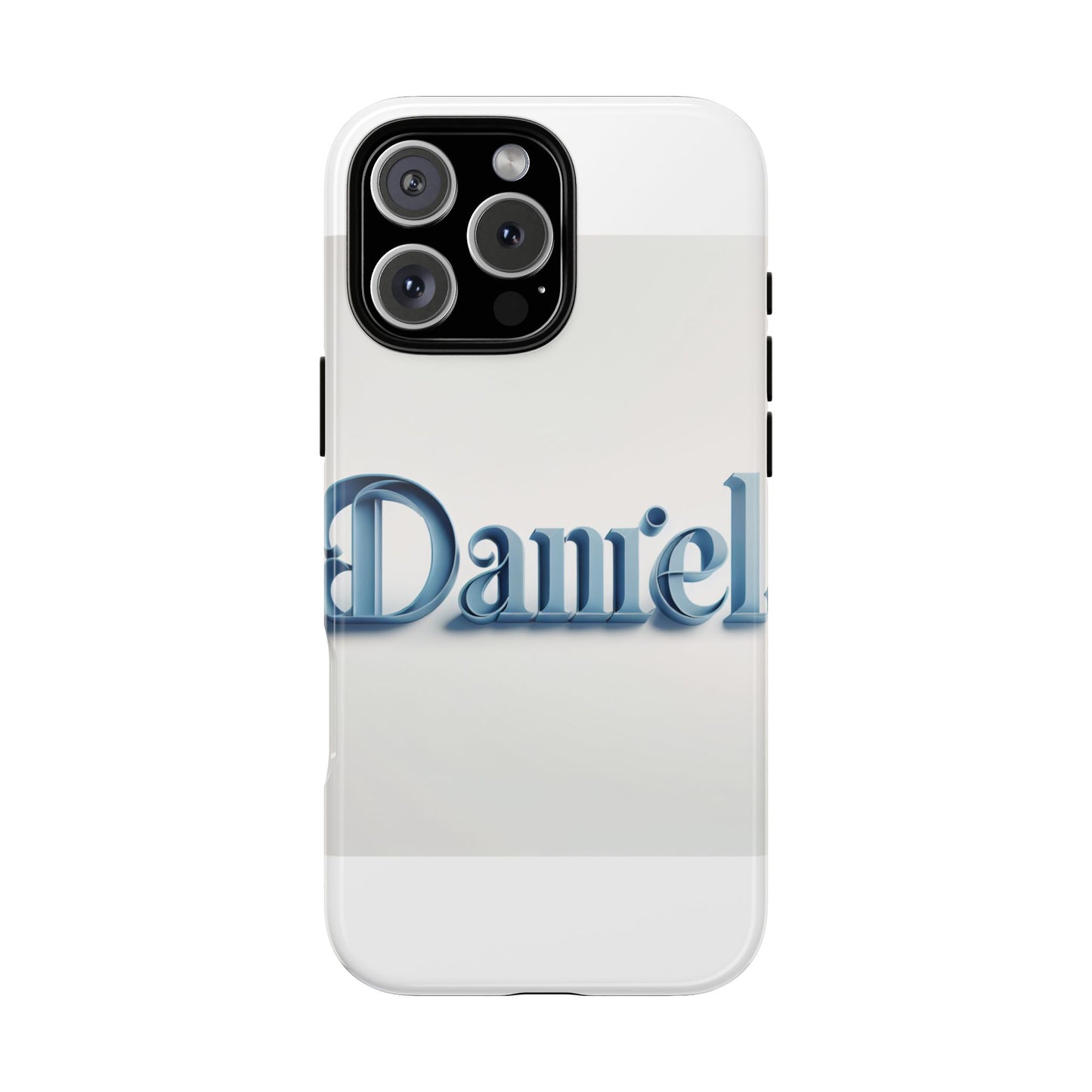 vibrant 3d wrap protective phone case in blue lettering stylish design for unique accessory lovers compatible with iphone 13, 14, 15 & 16 – all models including pro, pro max & plus