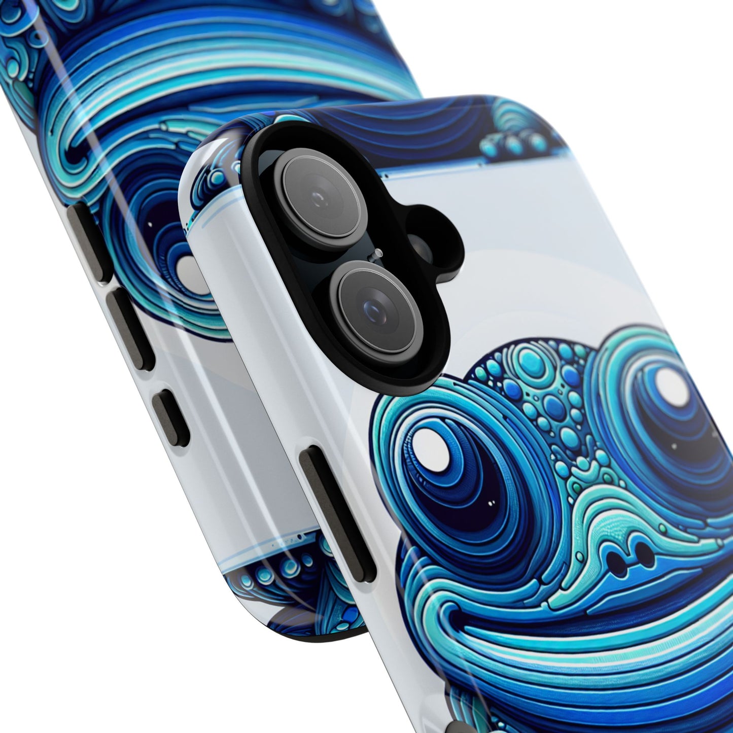 cool blue animal create 4 3d wrap protective phone case for smartphones with vibrant animal design and shock absorption