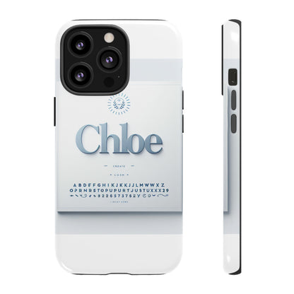 Vibrant 3D Protective Phone Case with Playful Blue Alphabet Design Stylish Accessory for Self-Expression Compatible with iPhone 13, 14, 15 & 16 – all models including Pro, Pro Max & Plus