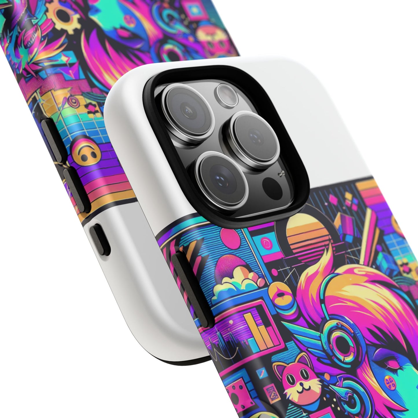 no riz still hits 3d wrap protective phone case for anime lovers, durable shock absorption, uv protected, unique style for smartphones