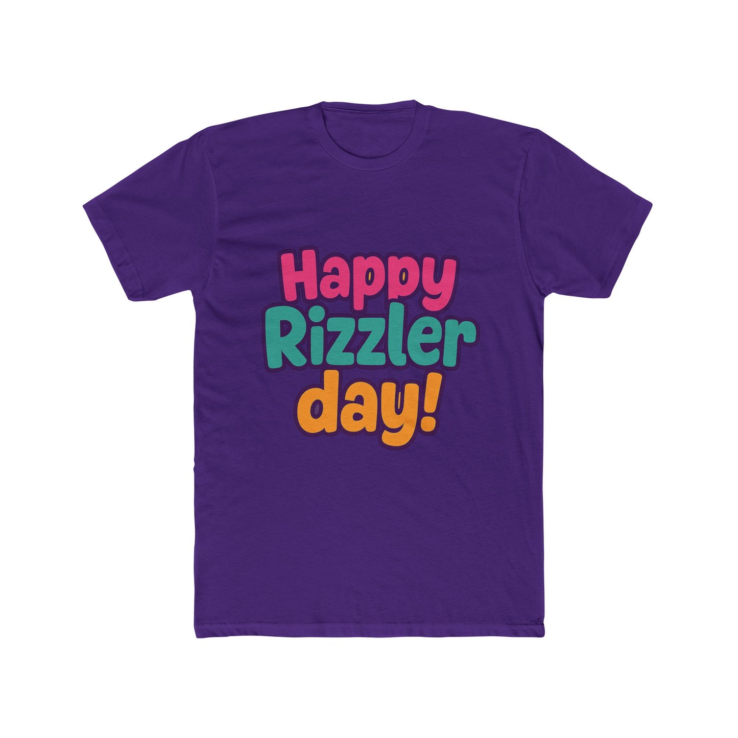 celebrate happy rizzler day with our multicolor unisex t-shirt – perfect gift for any occasion, comfortable fit