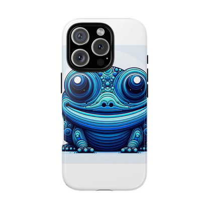 Vibrant 3D Animal-Inspired Phone Case in Blue for Stylish Protection and Unique Expression Compatible with iPhone 13, 14, 15 & 16 – all models including Pro, Pro Max & Plus