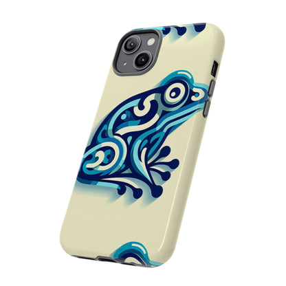 Blue Animal Create 15 3D Wrap Protective Phone Case with Vivid Anime and Comic Inspired Design for Smartphones, Shock Absorption and Durable UV Protected Cover