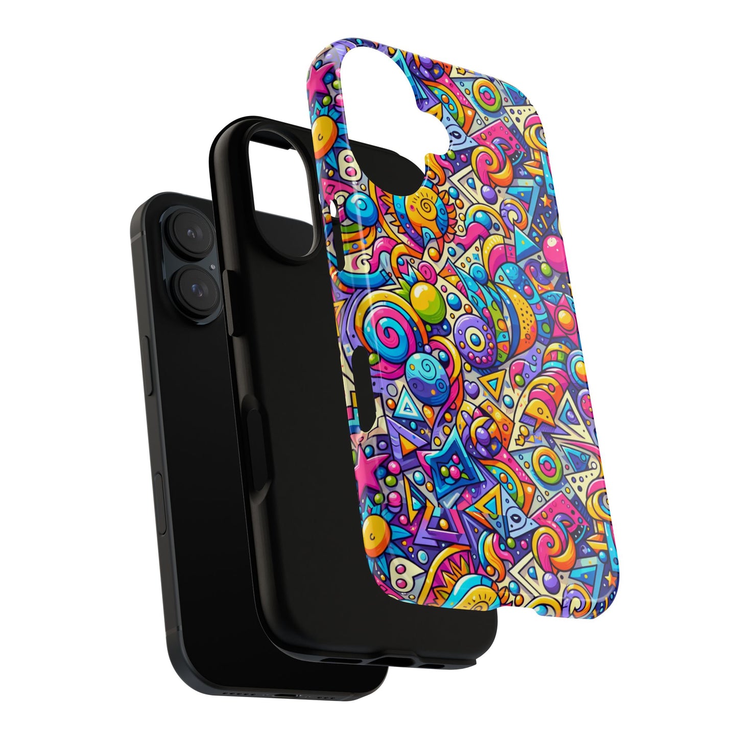 pattern image 7 vibrant protective phone case for anime and comic fans