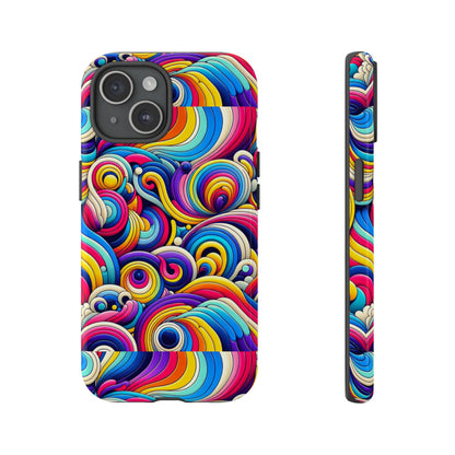 Pink Pattern Image 5 Protective Phone Case with 3D Wrap Design for Stylish Smartphone Protection