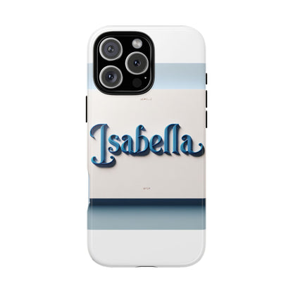 Vibrant 3D Blue Alphabet Design Protective Phone Case Stylish Accessory for Men and Women Unique Phone Cover Compatible with iPhone 13, 14, 15 & 16 – all models including Pro, Pro Max & Plus