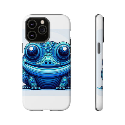 Vibrant 3D Animal-Inspired Phone Case in Blue for Stylish Protection and Unique Expression Compatible with iPhone 13, 14, 15 & 16 – all models including Pro, Pro Max & Plus