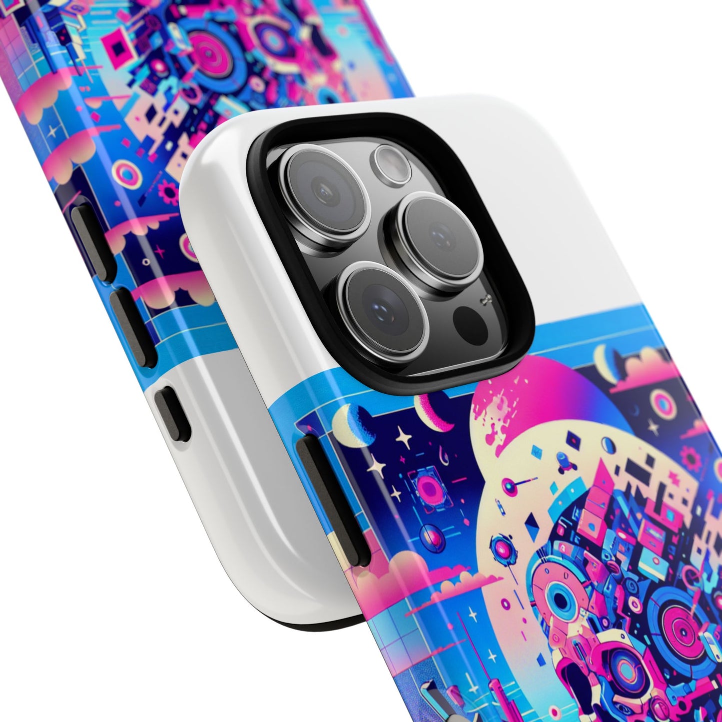 skibidi state certified protective phone case for anime lovers, durable 3d wrap design, uv protected, stylish shock absorbing silicone liner