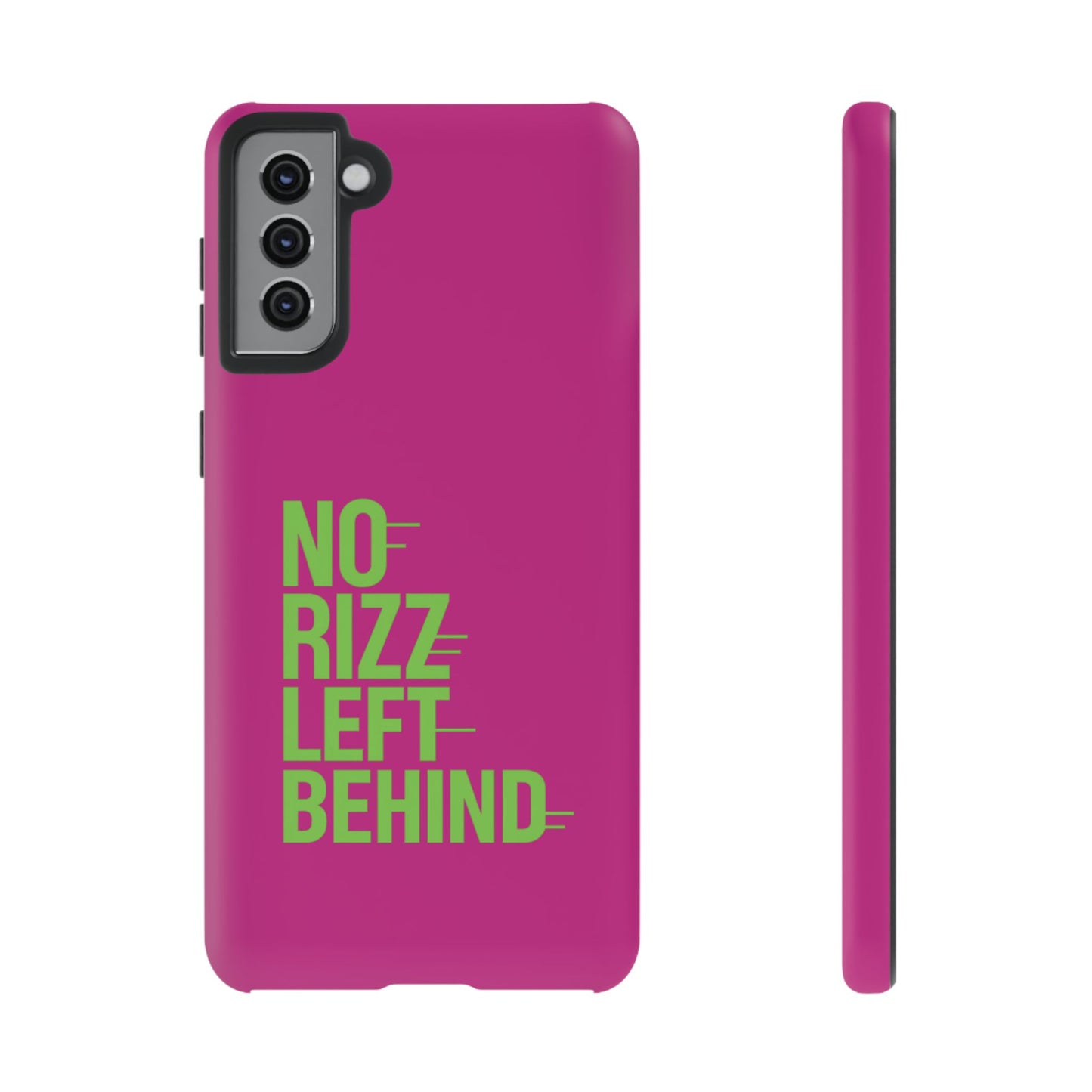tough cases - no rizz left behind phone case for ultimate protection and style