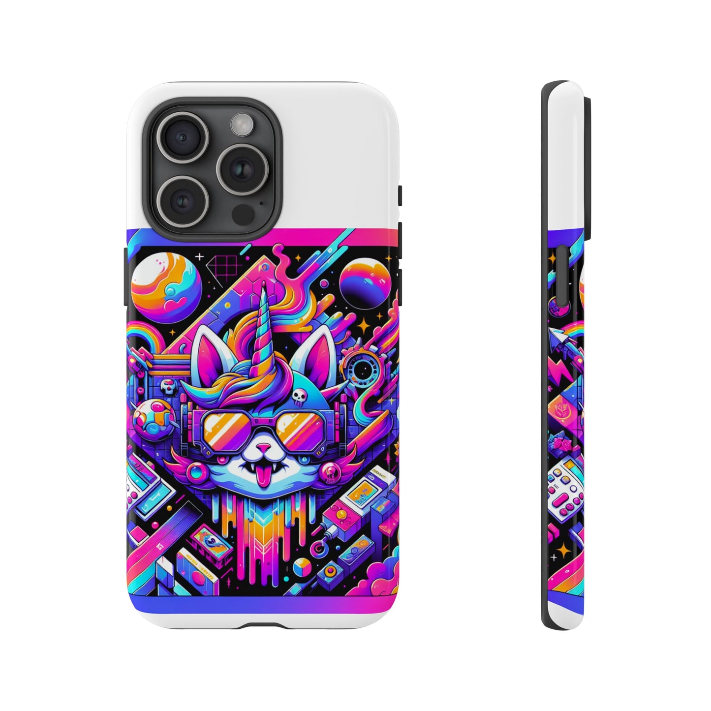 rizzed up and ready protective phone case for anime lovers