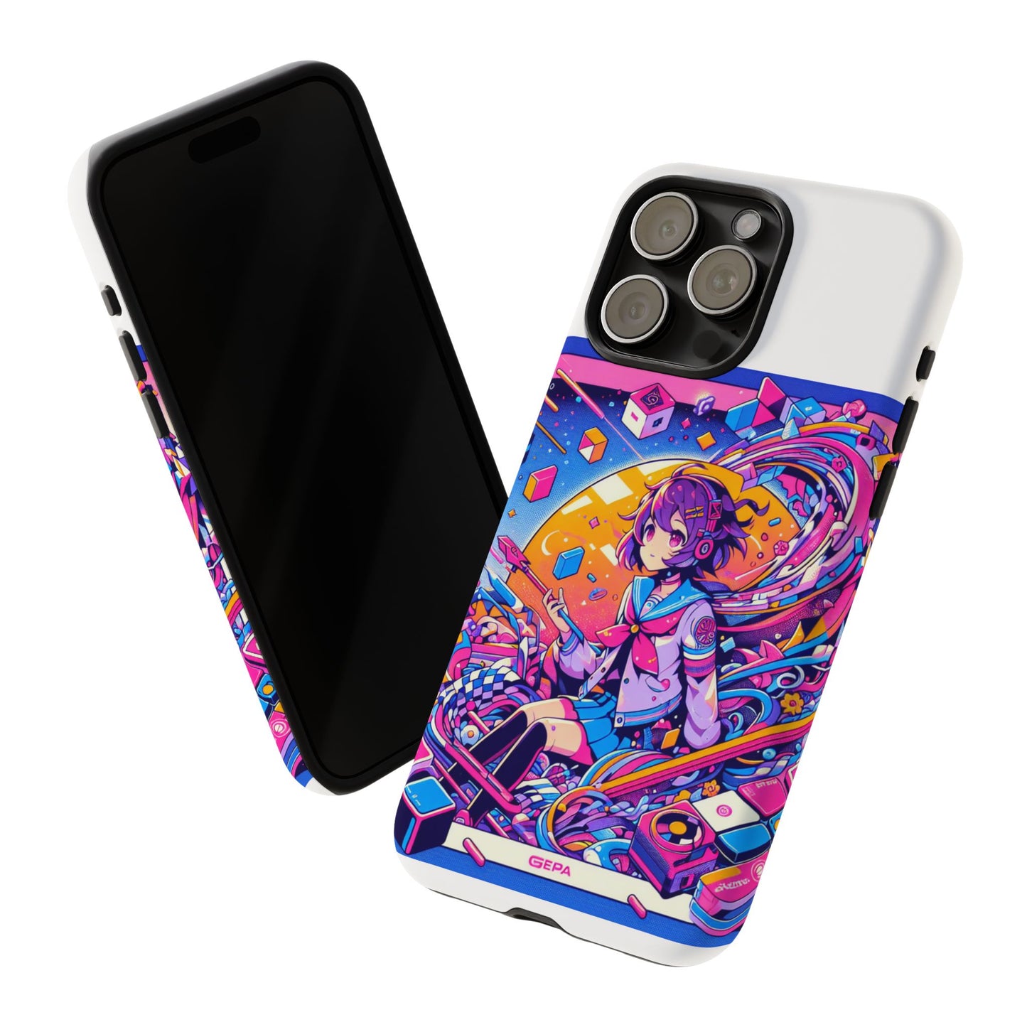 skibidi system update protective phone case for anime fans