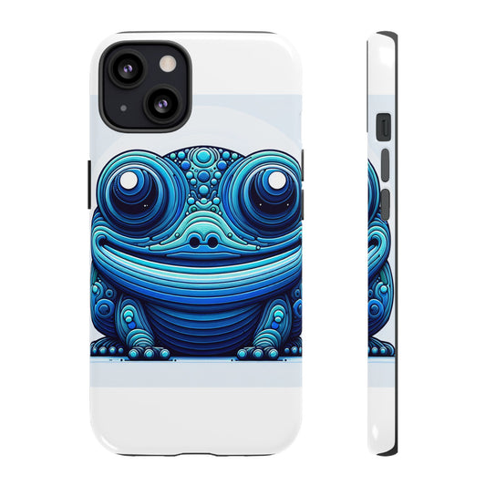 Vibrant 3D Animal-Inspired Phone Case in Blue for Stylish Protection and Unique Expression Compatible with iPhone 13, 14, 15 & 16 – all models including Pro, Pro Max & Plus