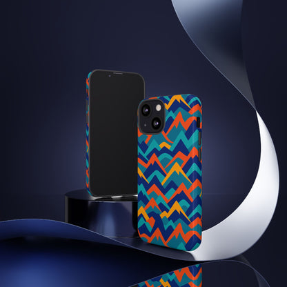 Vibrant 3D Mountain Design Protective Phone Case – Stylish and Durable Cover Compatible with iPhone 13, 14, 15 & 16 – All Models Including Pro, Pro Max & Plus